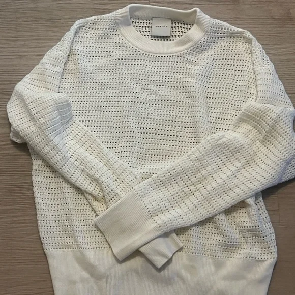 Varley Kershaw Sweater in Egret - Picture 6 of 6